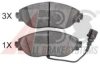 VW 3C0698151H Brake Pad Set, disc brake